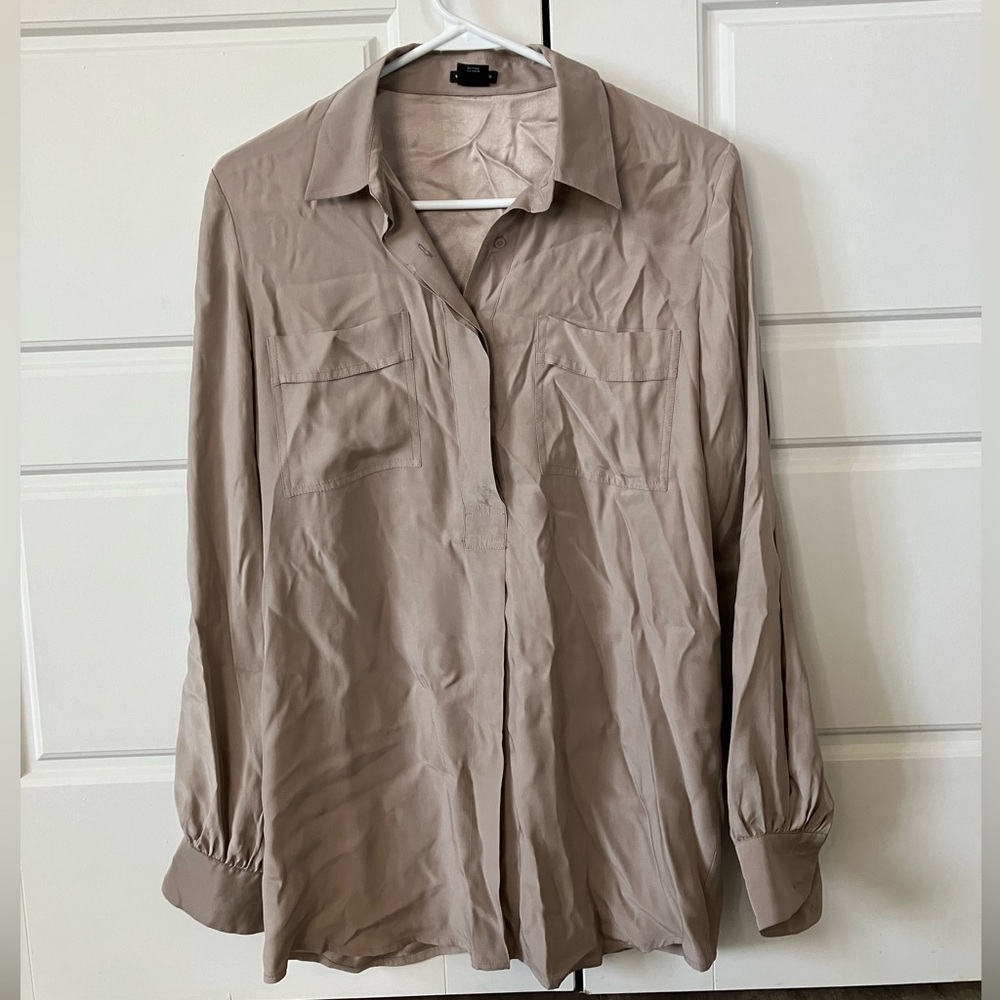 Club Monaco Silk Blouse